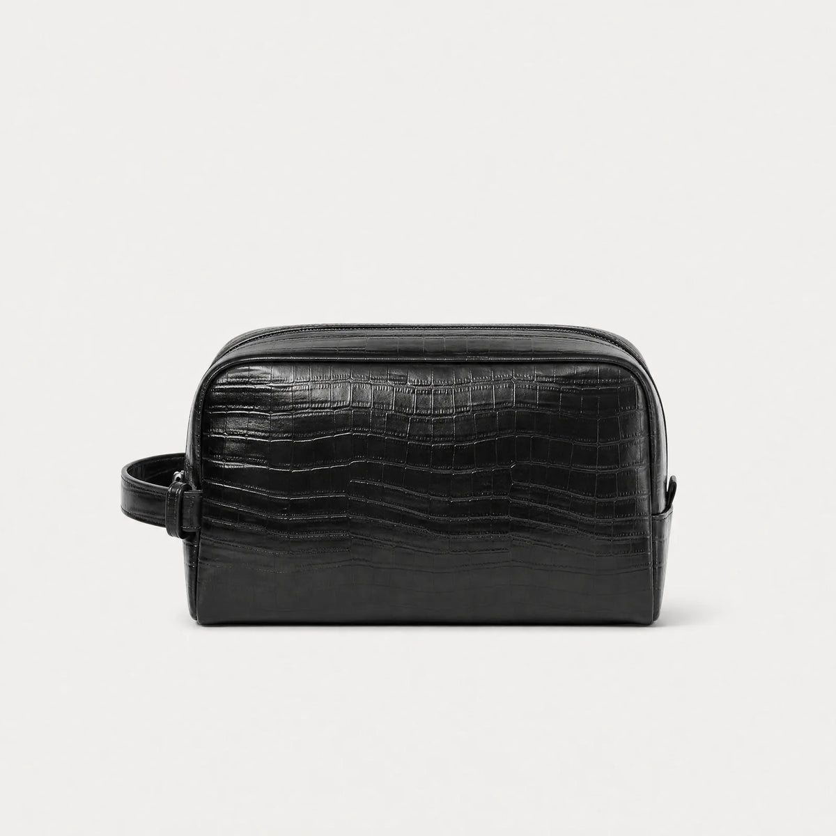 Croc Embossed Toiletry Bag