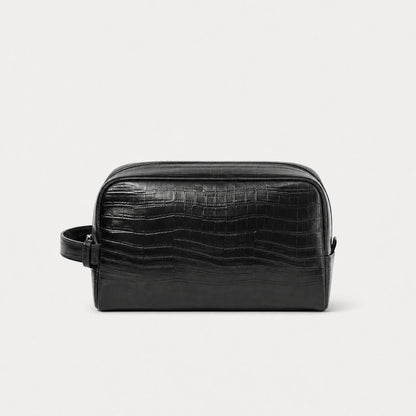 Croc Embossed Toiletry Bag