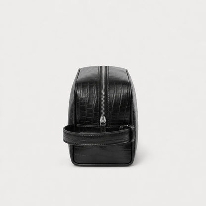 Croc Embossed Toiletry Bag