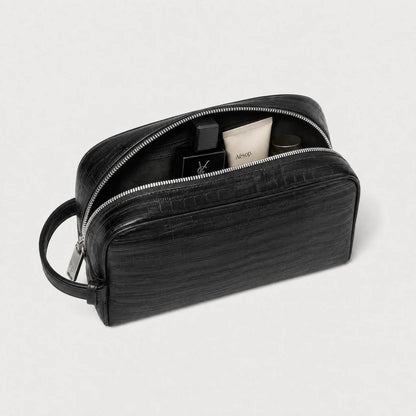 Croc Embossed Toiletry Bag